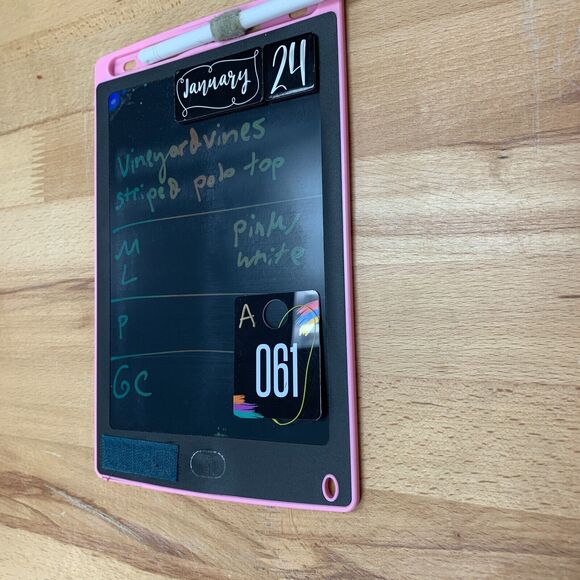 Vineyard Vines Polo Shirt Mens L Large Pink Striped Cotton Collared Island Shep - Picture 10 of 12